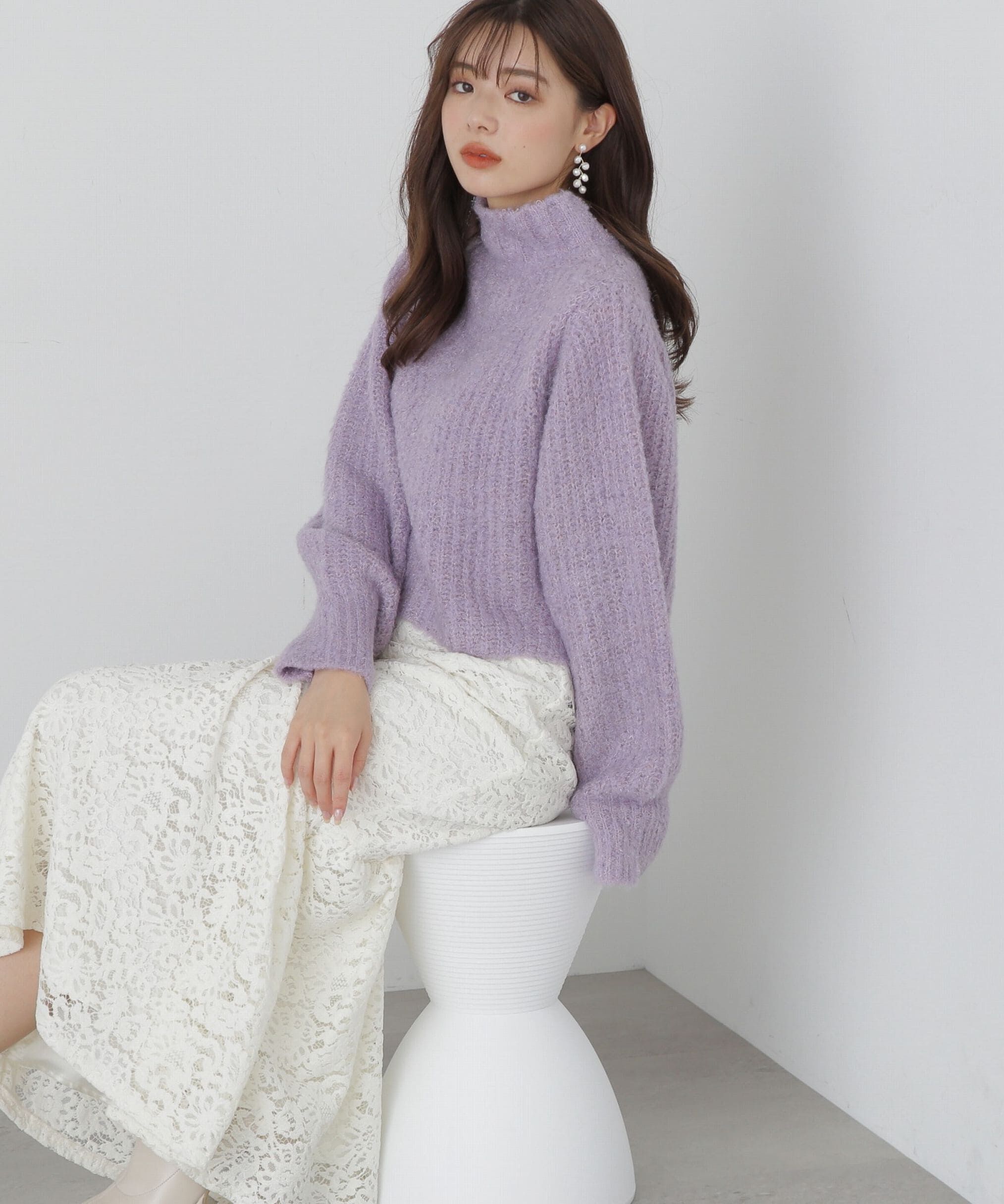 PROPORTION BODY DRESSING「モールレースマーメイドスカート」|スカート|