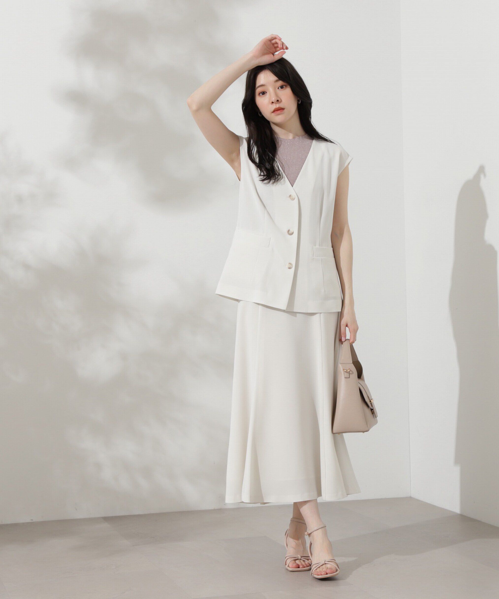 PROPORTION BODY DRESSING「ジレ&times;リブノースリニットセット」|その他|