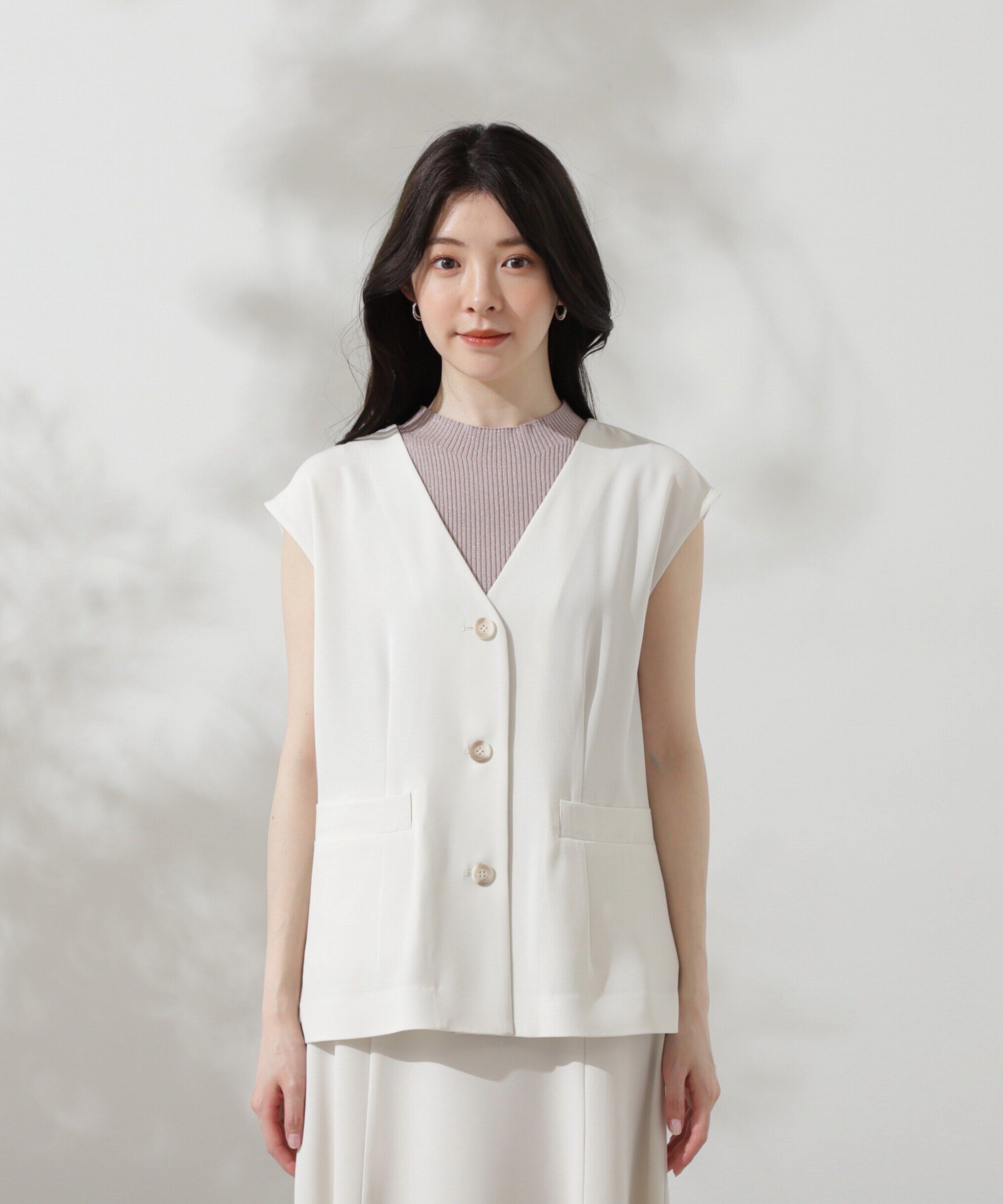 PROPORTION BODY DRESSING「ジレ&times;リブノースリニットセット」|その他|