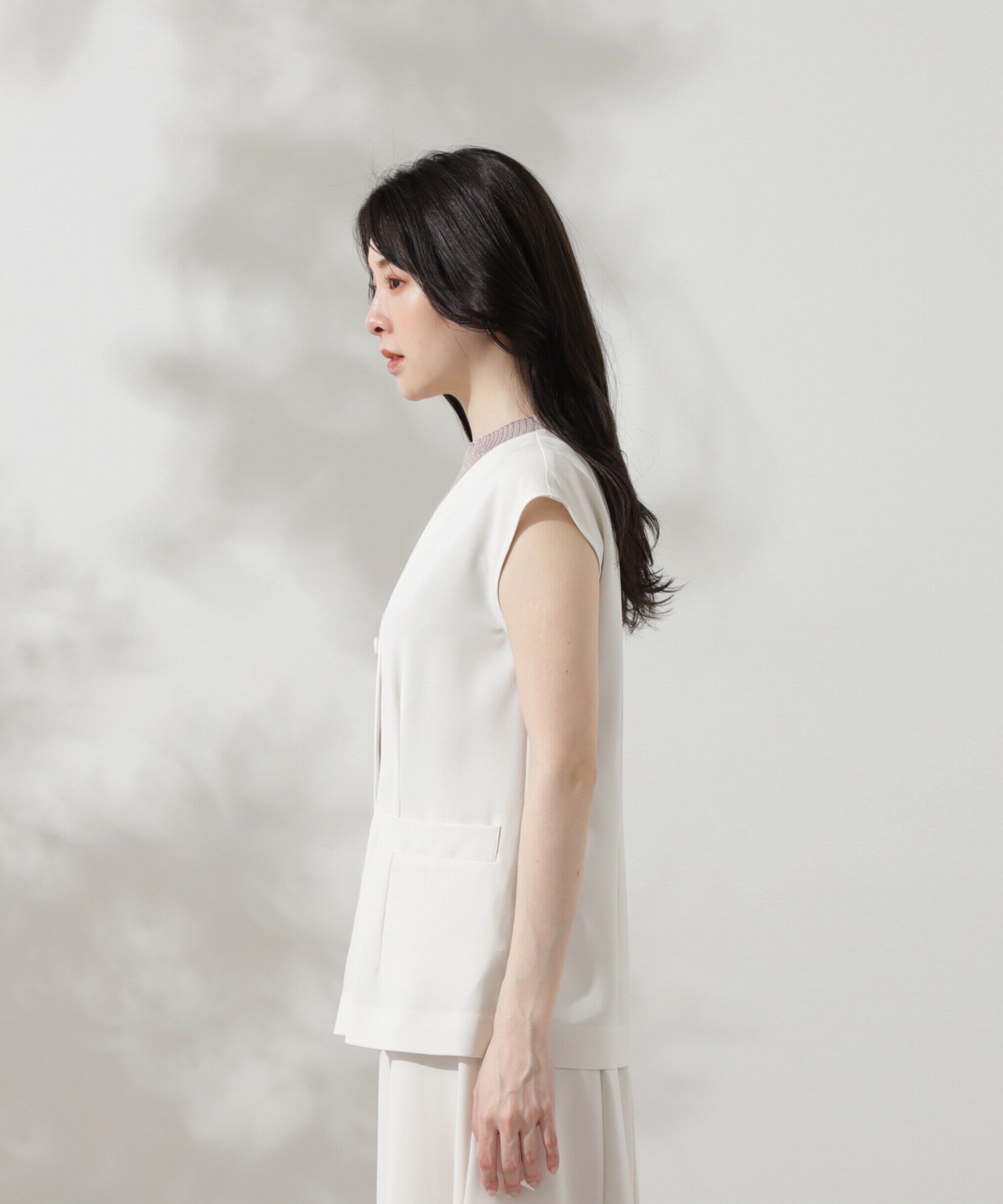 PROPORTION BODY DRESSING「ジレ&times;リブノースリニットセット」|その他|