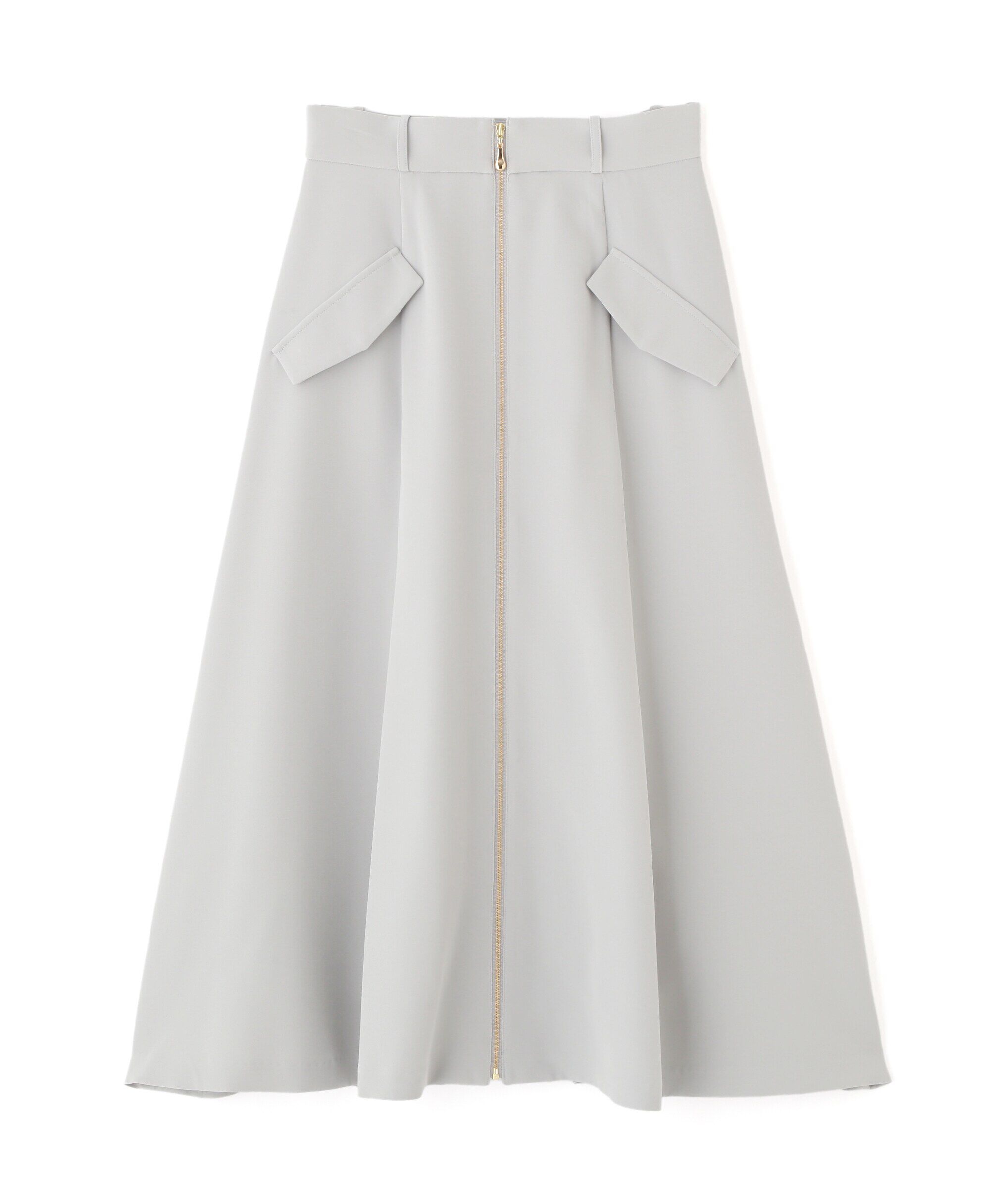 PROPORTION BODY DRESSING「フロントファスナーフレアスカート」|スカート|