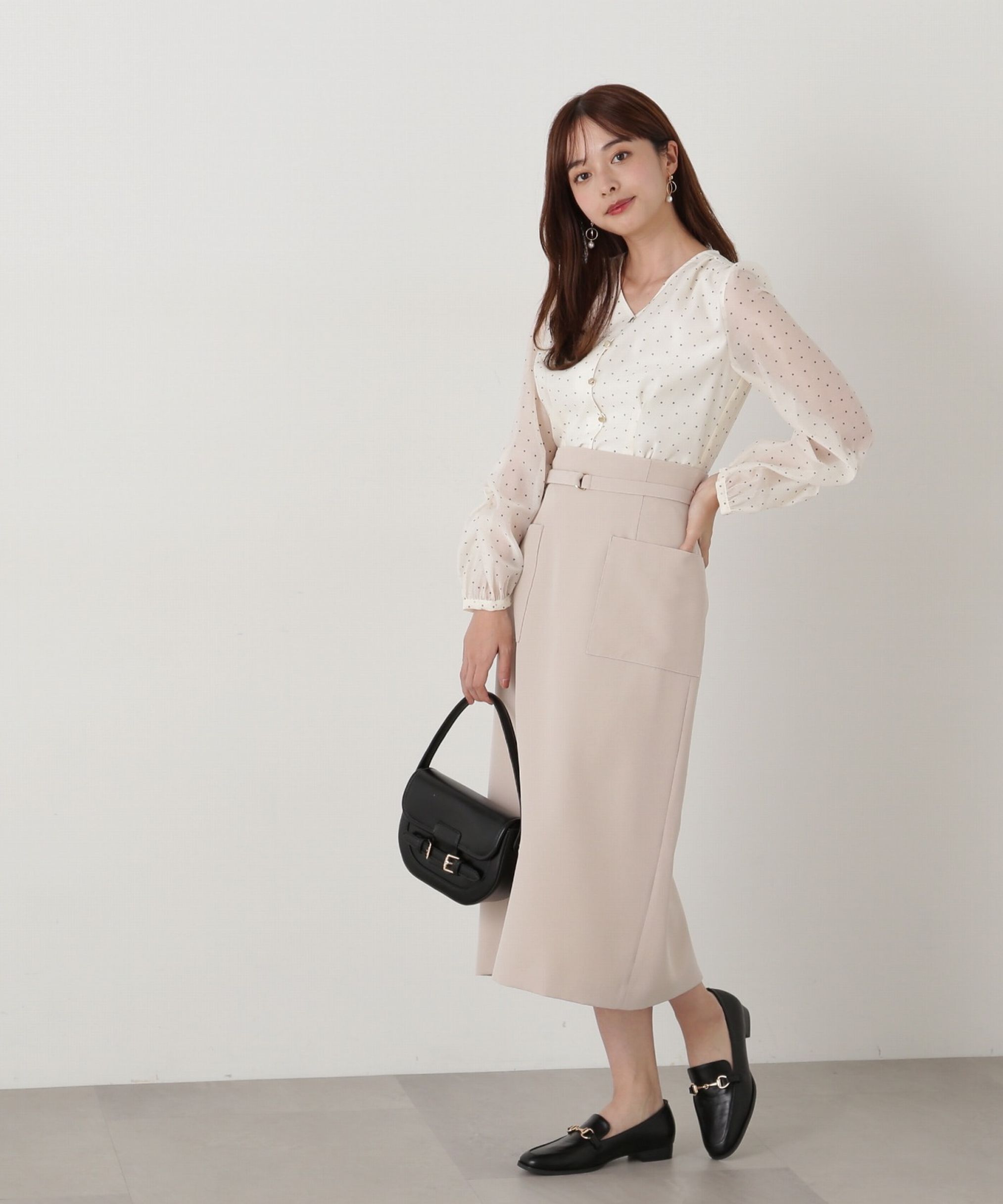 PROPORTION BODY DRESSING「フロントポケットタイトスカート」|スカート|