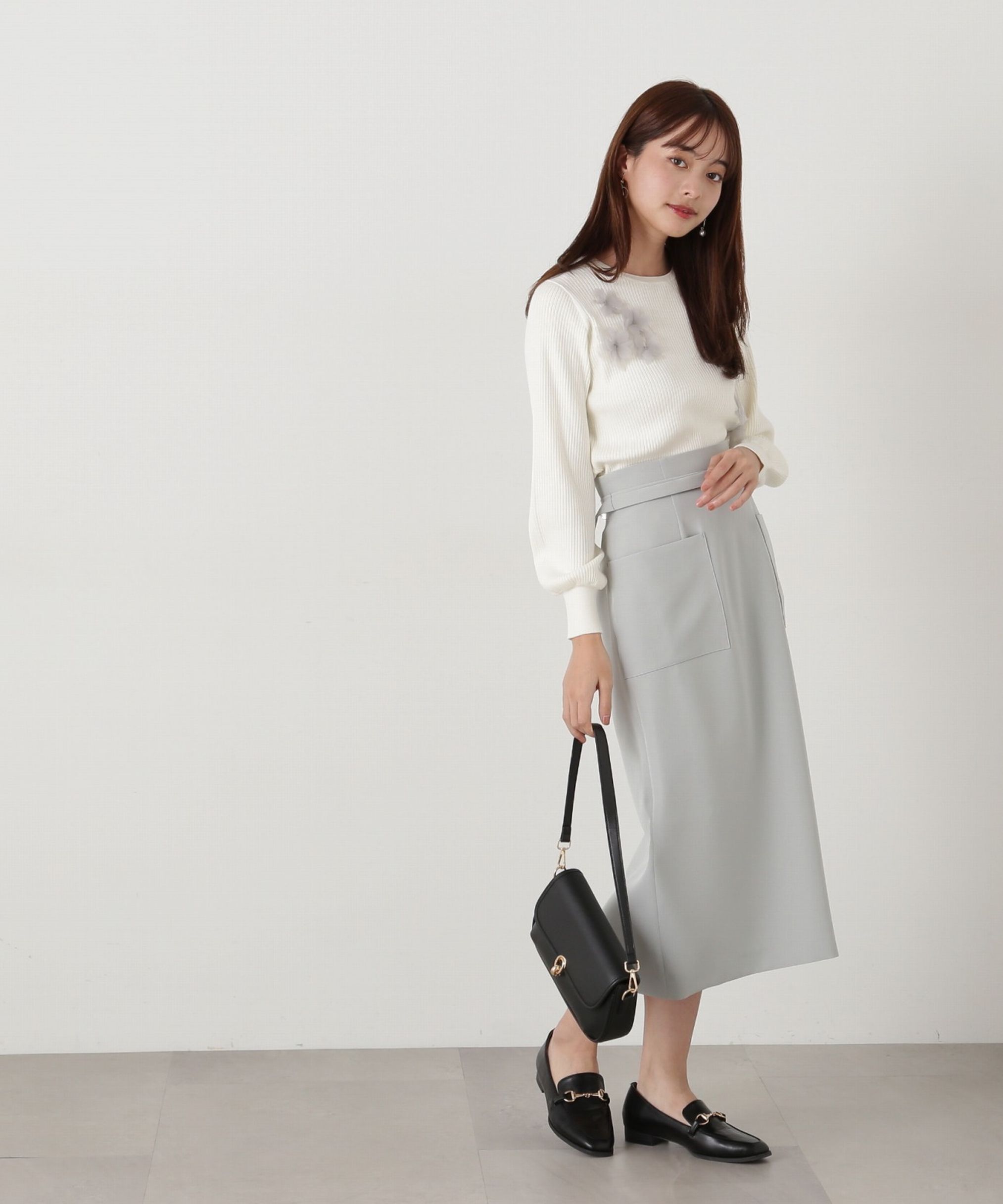 PROPORTION BODY DRESSING「フロントポケットタイトスカート」|スカート|