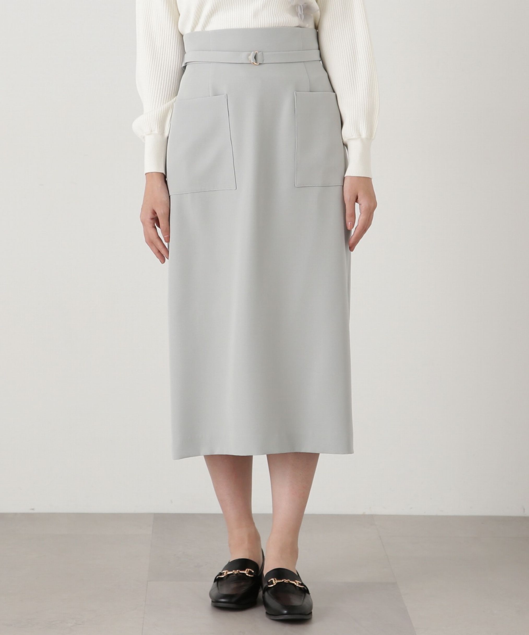 PROPORTION BODY DRESSING「フロントポケットタイトスカート」|スカート|