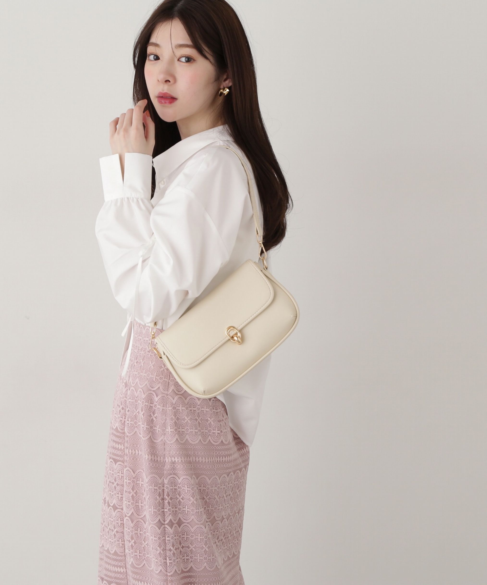 PROPORTION BODY DRESSING「リボンシャツ」|シャツ・ブラウス|