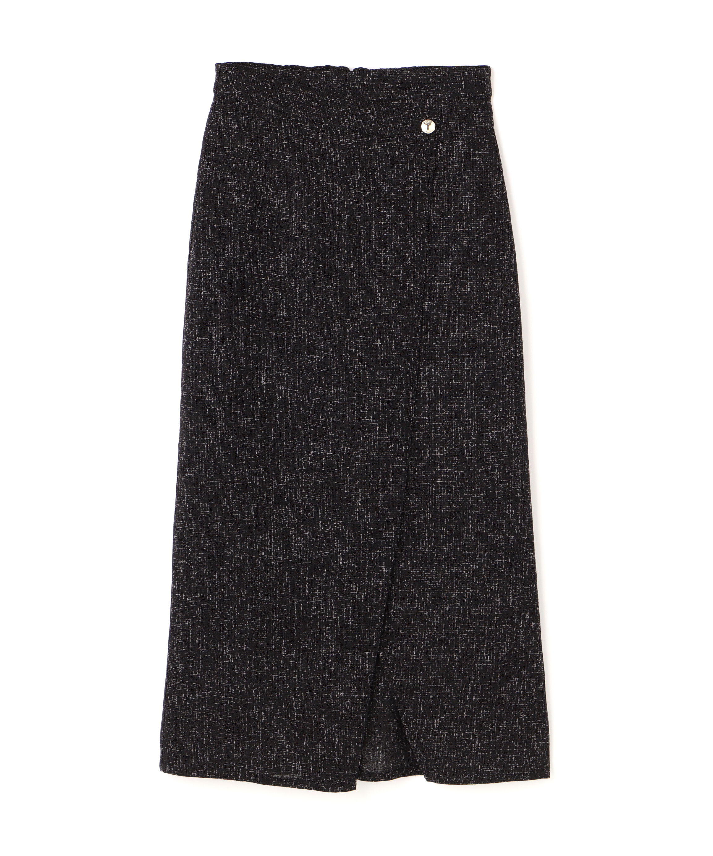 PROPORTION BODY DRESSING「スプリングツイードアシメナロースカート」|スカート|