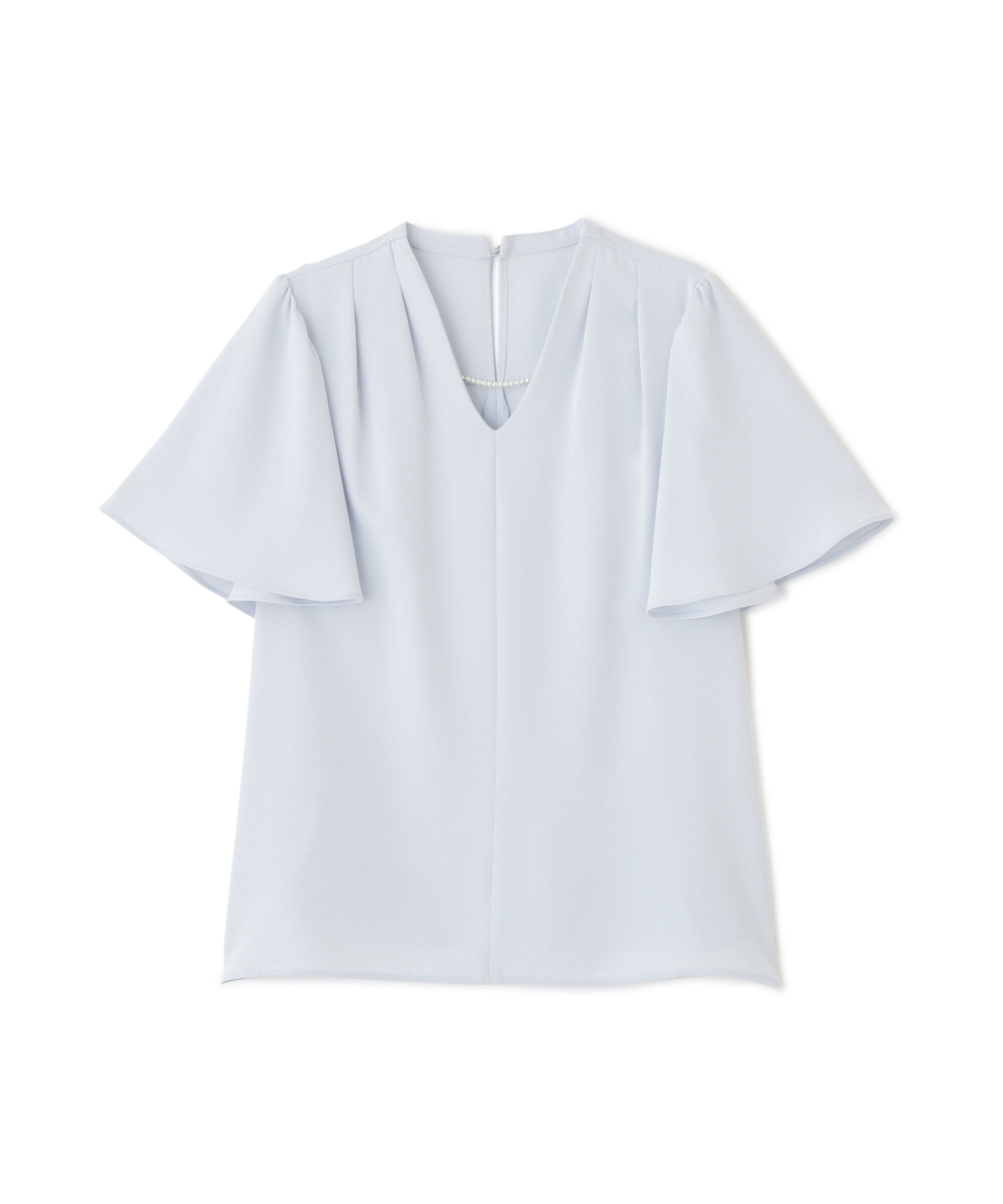 PROPORTION BODY DRESSING「パールポイントタックブラウス」|シャツ・ブラウス|