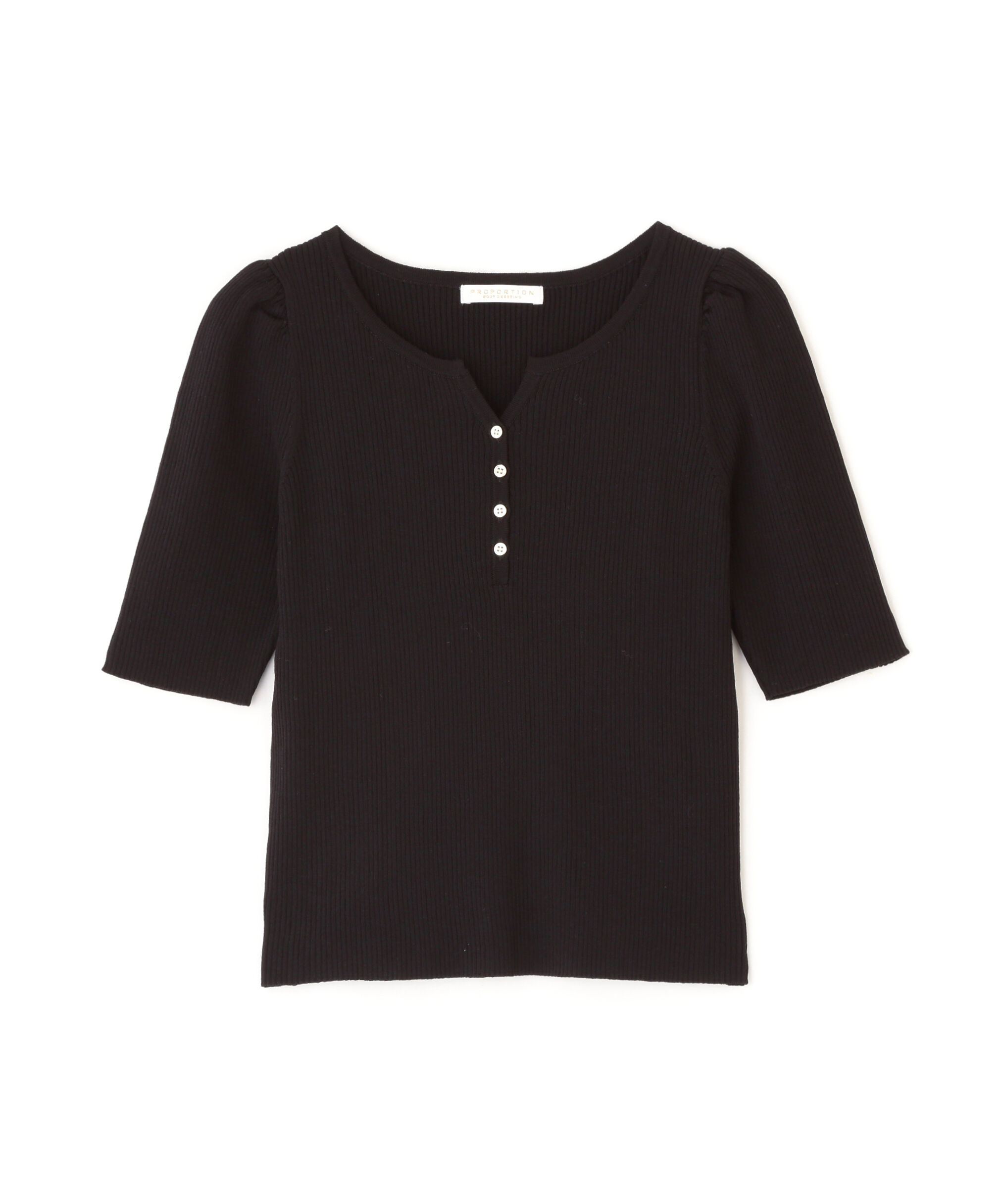 PROPORTION BODY DRESSING「ヘンリーネックニット」|ニット・セーター|