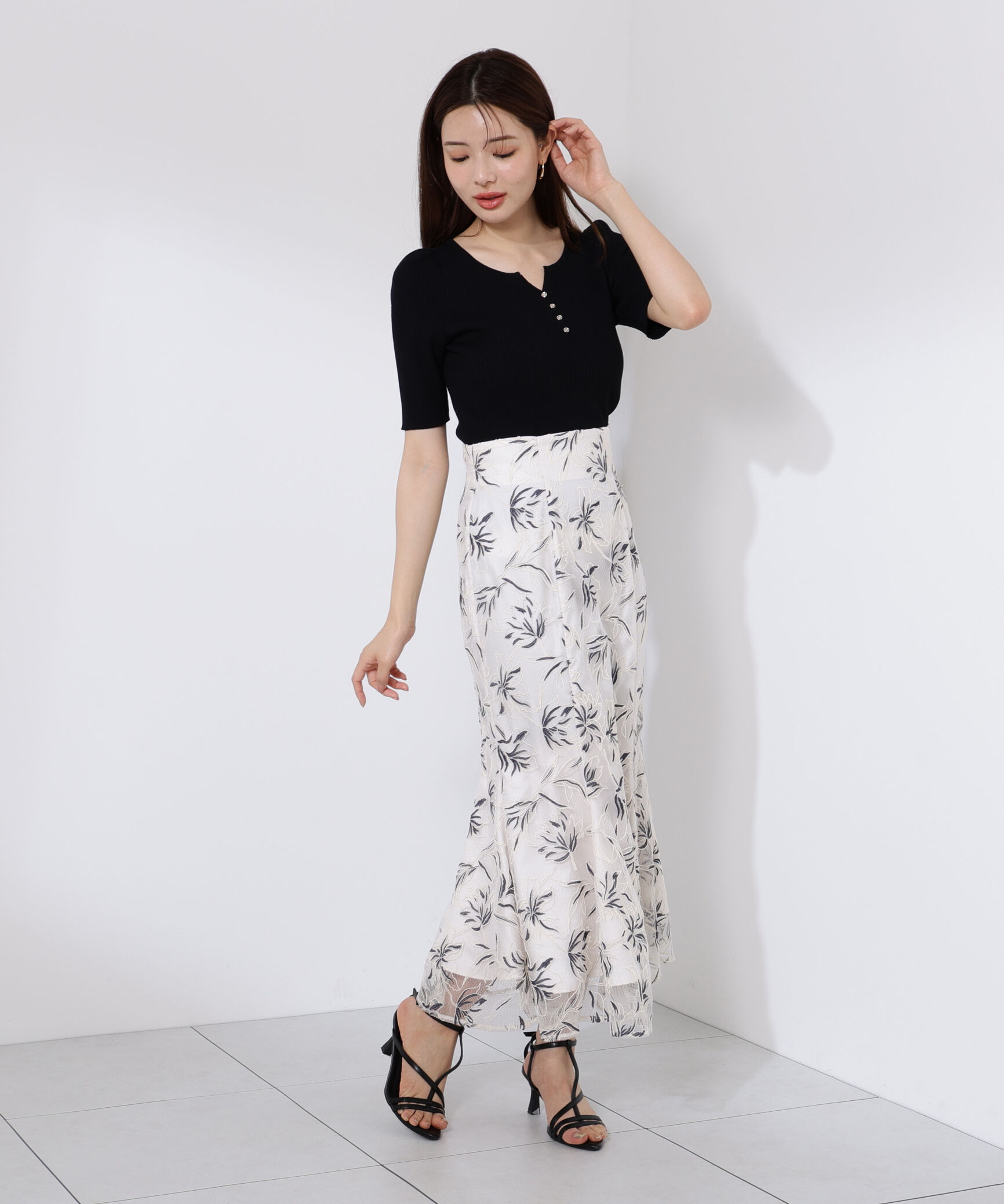 PROPORTION BODY DRESSING「ヘンリーネックニット」|ニット・セーター|