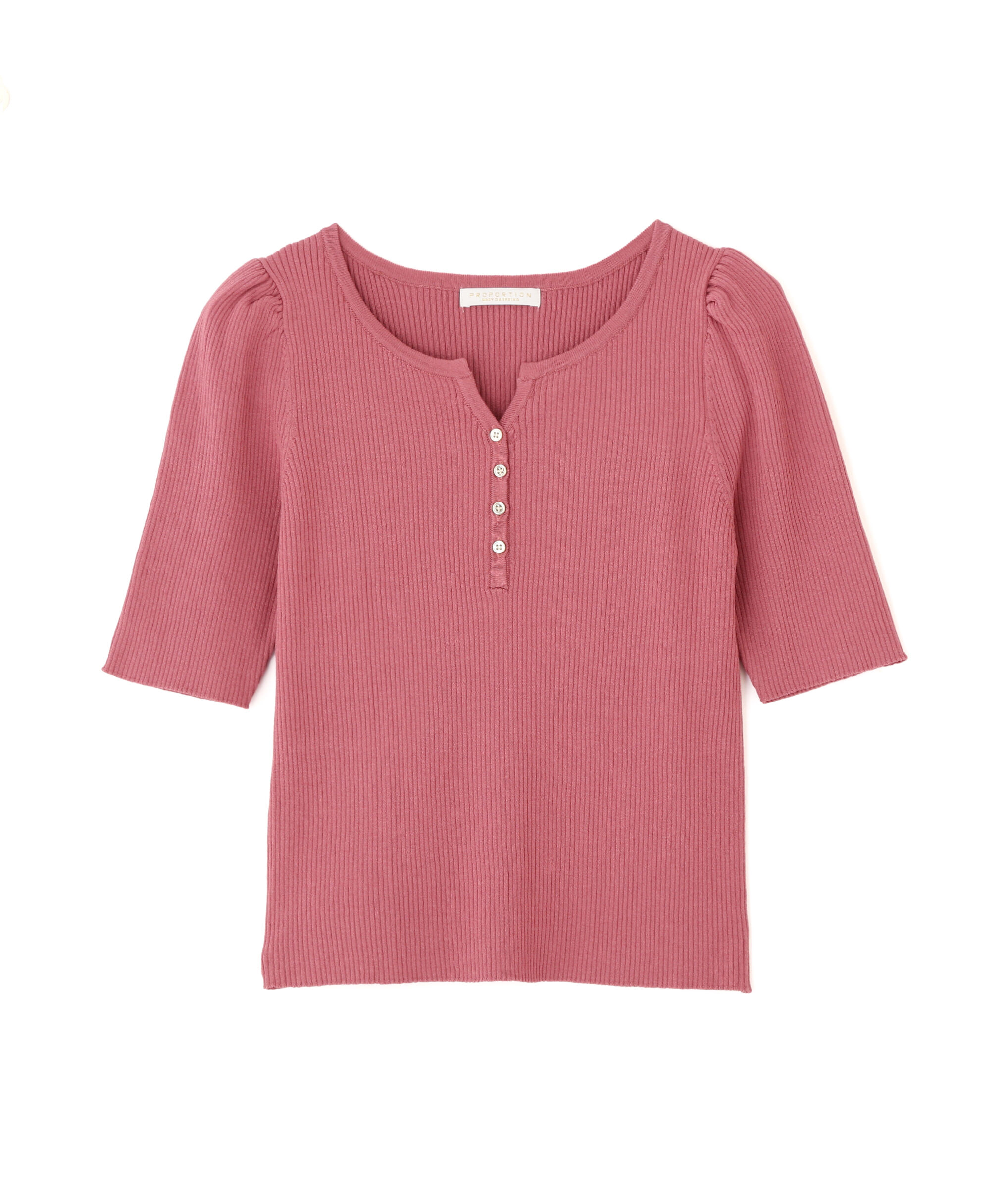 PROPORTION BODY DRESSING「ヘンリーネックニット」|ニット・セーター|