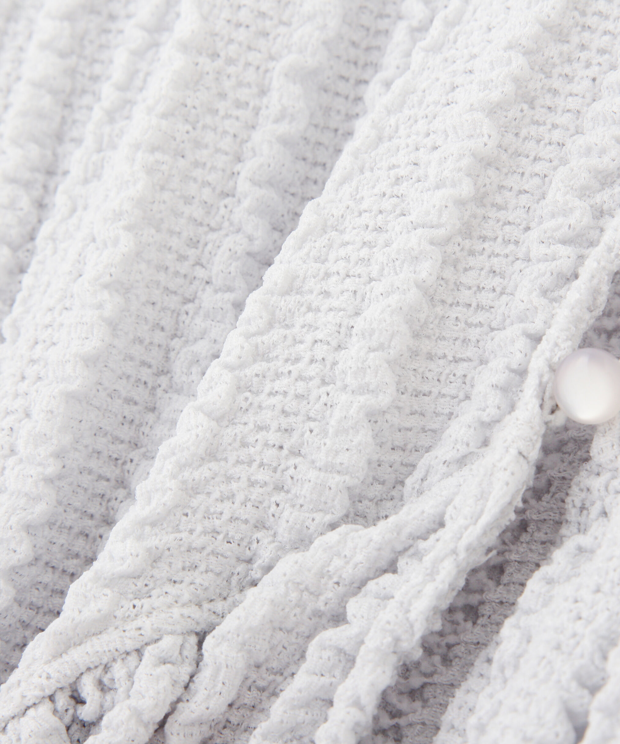 PROPORTION BODY DRESSING「シアーフリルカーディガン」|Tシャツ・カットソー|