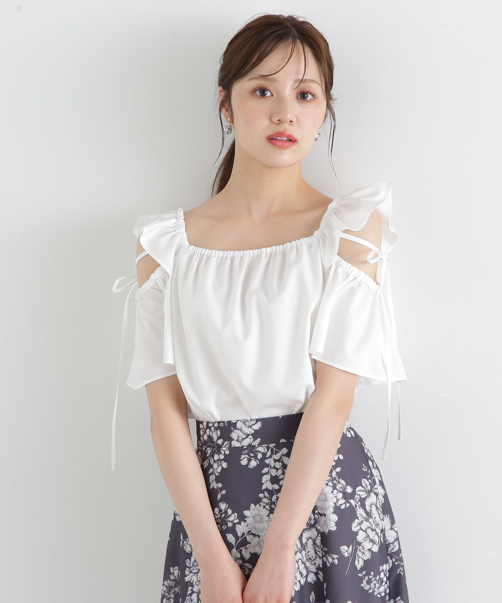 PROPORTION BODY DRESSING「フリルリボンブラウス」|シャツ・ブラウス|