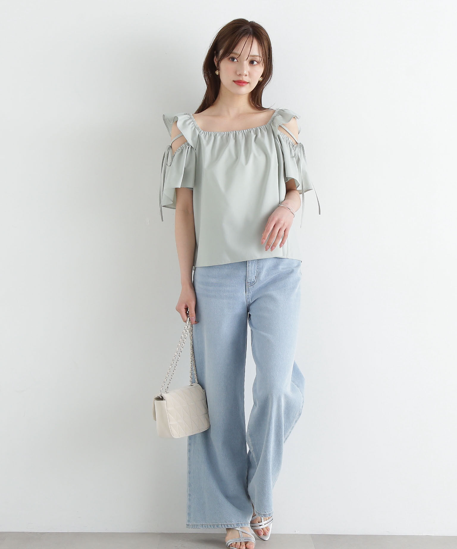 PROPORTION BODY DRESSING「フリルリボンブラウス」|シャツ・ブラウス|