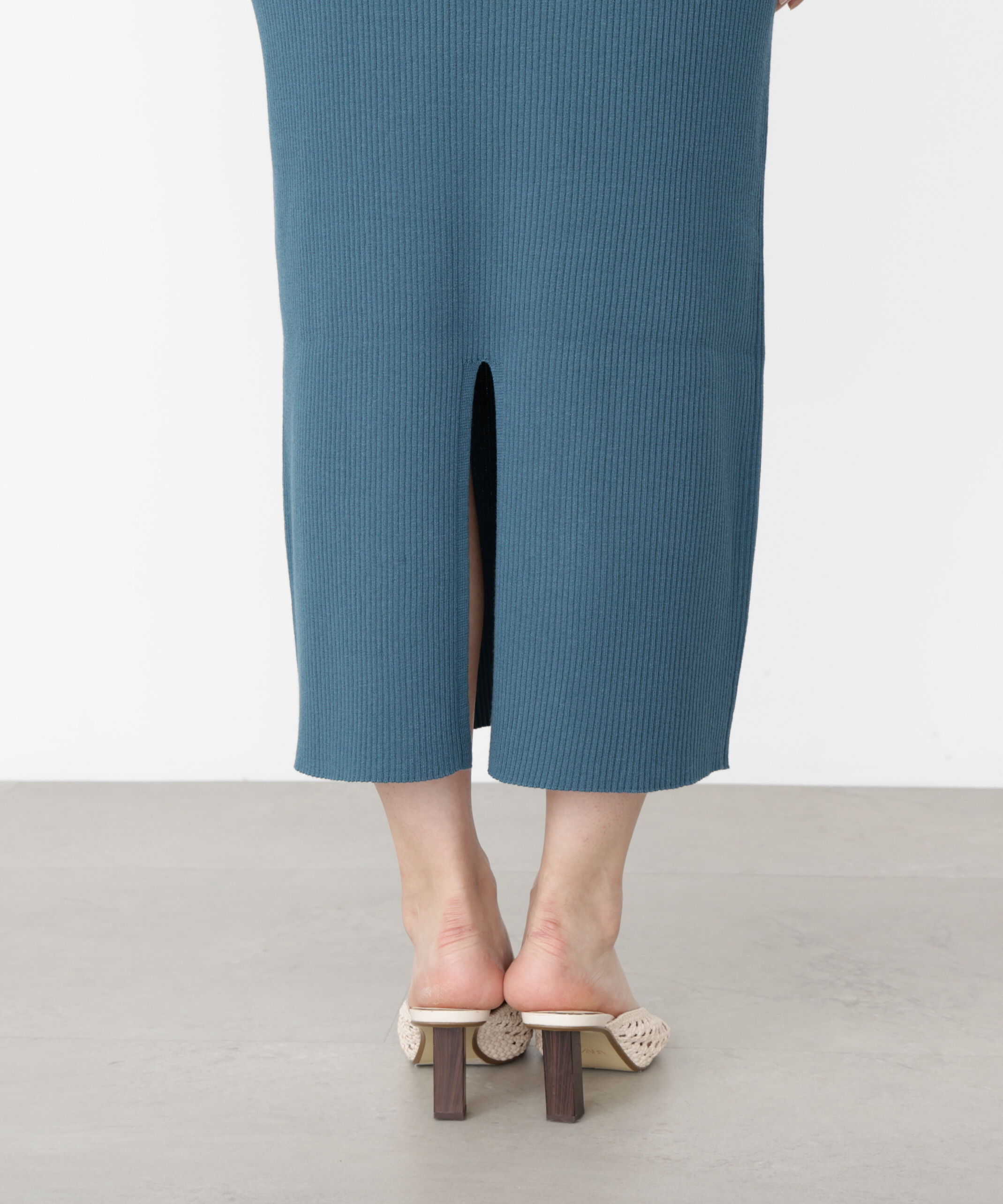 PROPORTION BODY DRESSING「レイヤード風ニットセットアップ」|ワンピース|