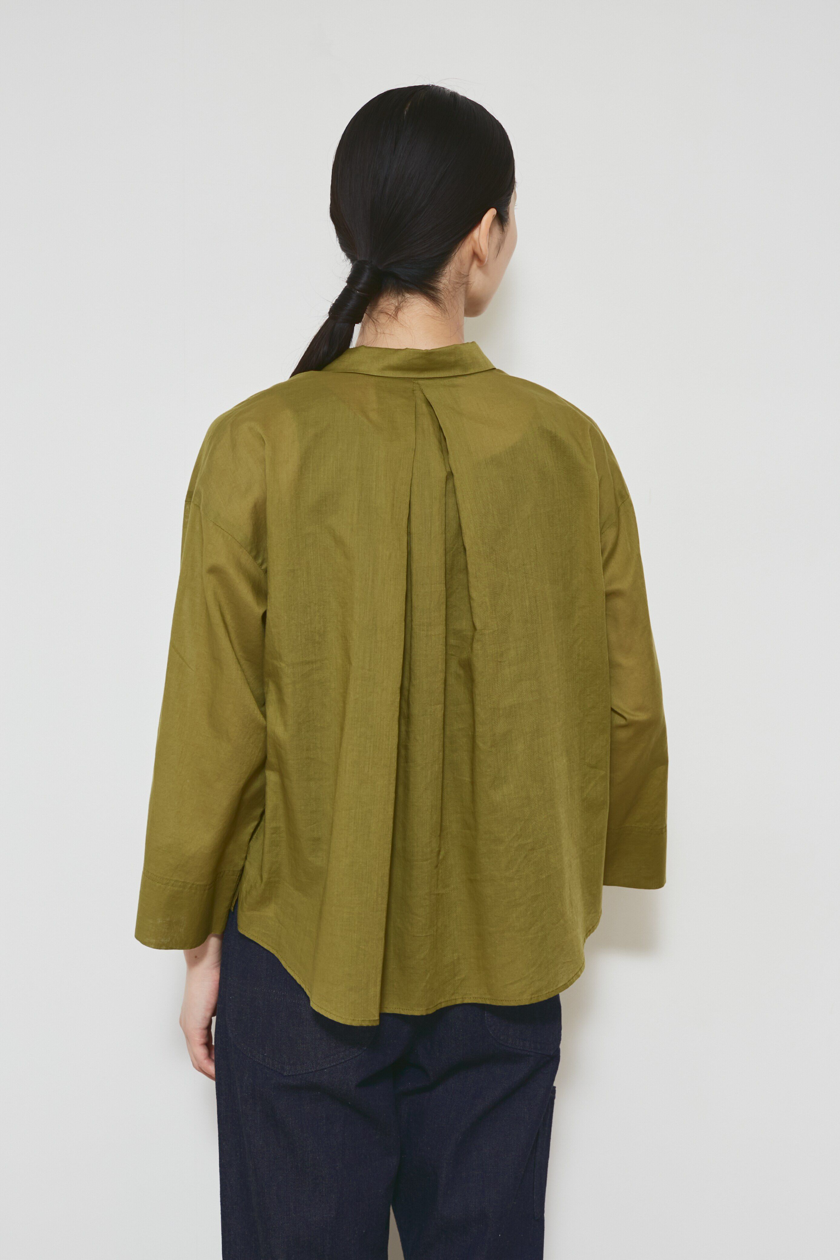  「◆ボタニカルダイブラウス」|シャツ・ブラウス|