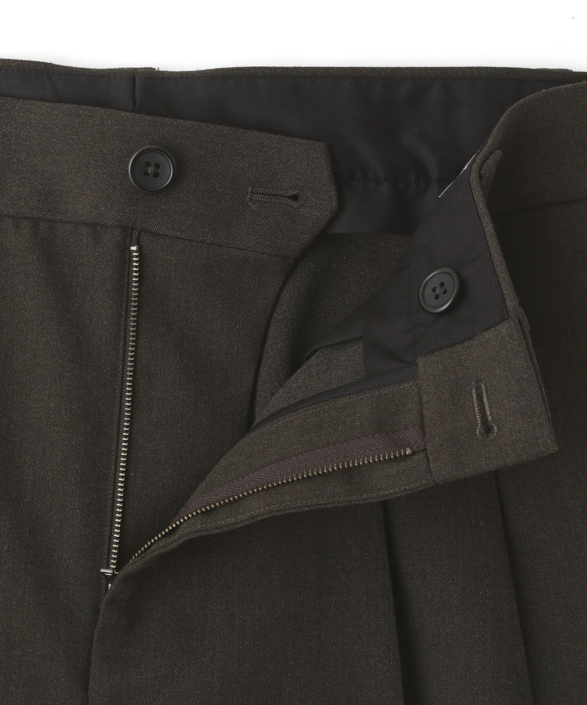 MARGARET HOWELL「COMPACT WOOL SERGE TROUSERS」|その他|