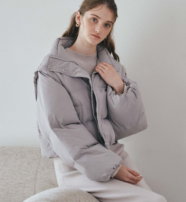 archives「２ｗａｙショート中綿ブルゾン」|ダウン|