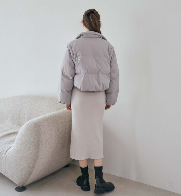 archives「２ｗａｙショート中綿ブルゾン」|ダウン|