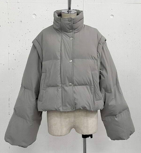 archives「２ｗａｙショート中綿ブルゾン」|ダウン|