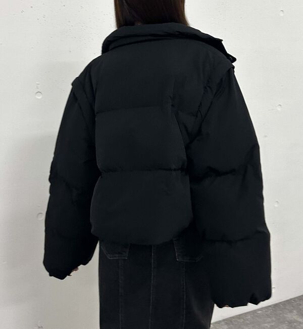 archives「２ｗａｙショート中綿ブルゾン」|ダウン|