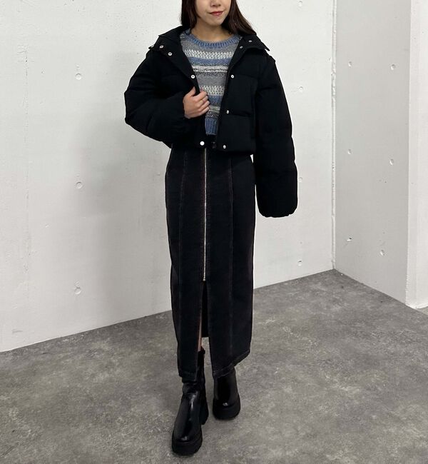 archives「２ｗａｙショート中綿ブルゾン」|ダウン|