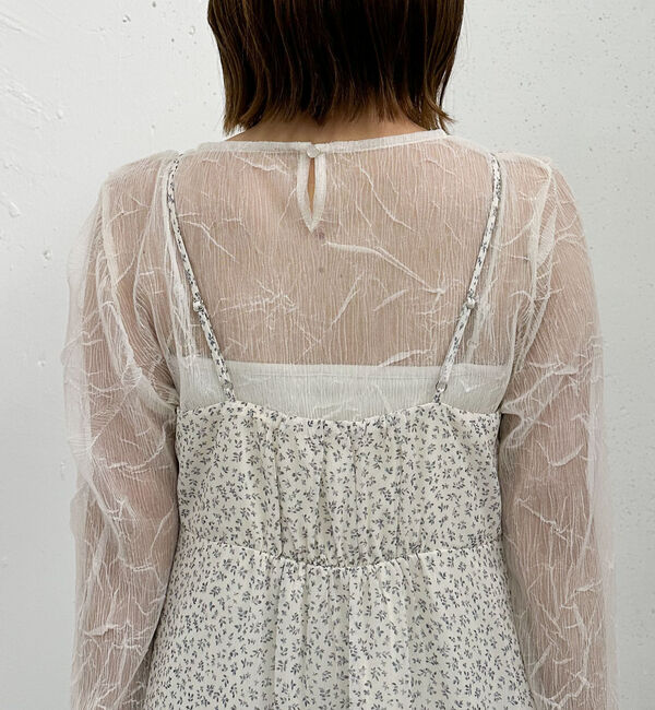 archives「フリルティアードミニキャミワンピース」|チュニック|