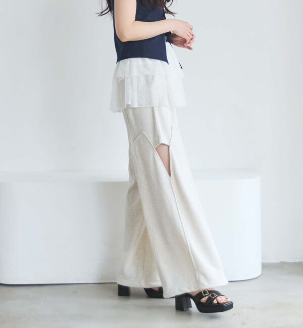 archives「レイヤードレースラッフルミニスカート」|スカート|