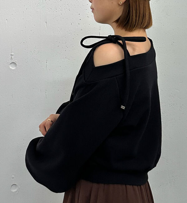 archives「肩リボンワンショルスウェット」|Tシャツ・カットソー|