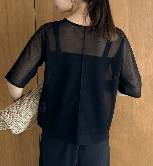 Doux archives「シアーニットアンサンブル」|カーディガン|