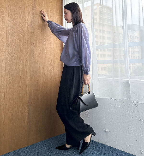 Doux archives「ジョーゼットラインバルーンパンツ」|チノ|