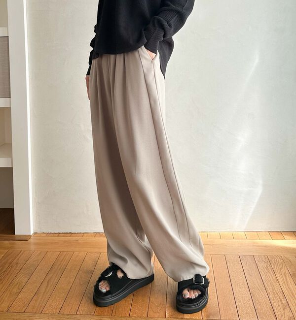 Doux archives「ジョーゼットラインバルーンパンツ」|チノ|