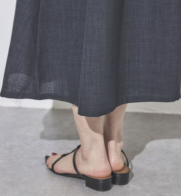 Doux archives「タックフレアシャツワンピース」|ワンピース|