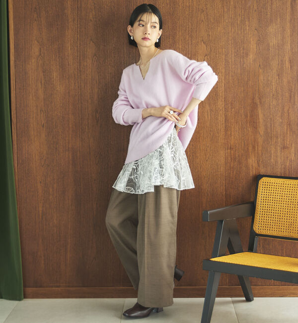 Doux archives「レースオーバースカーフ」|バンダナ・スカーフ|