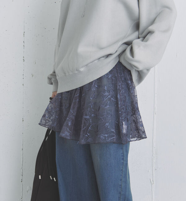 Doux archives「レースオーバースカーフ」|バンダナ・スカーフ|