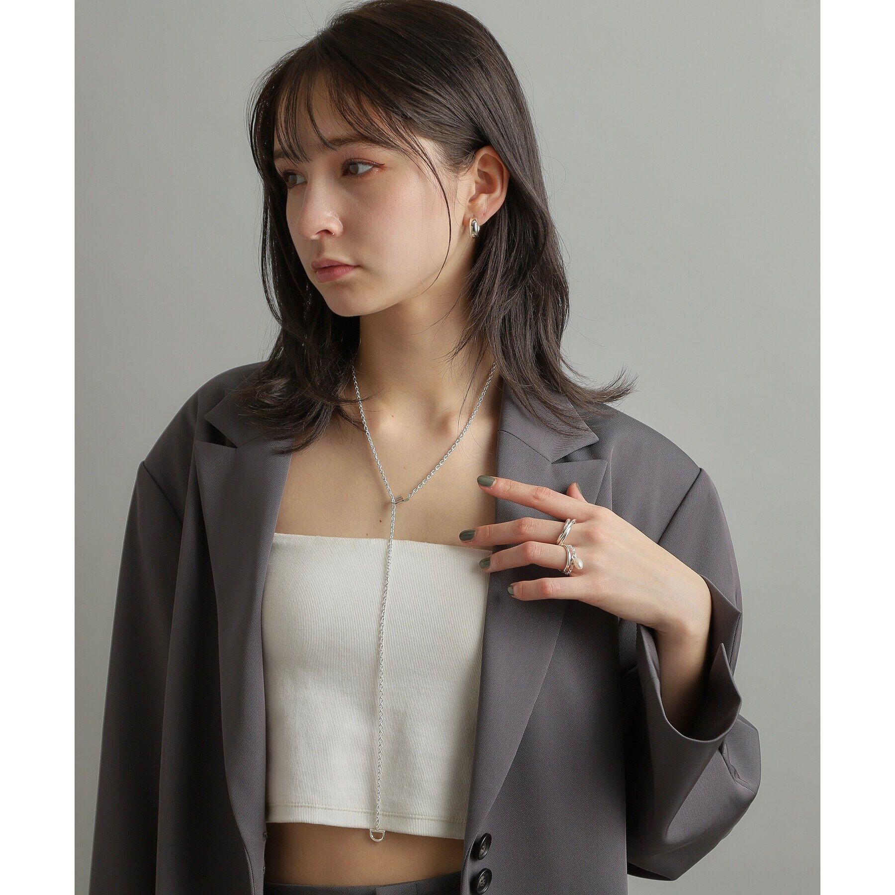 COCOSHNIK ONKITSCH「シルバー バンドリング トリプル」|リング|