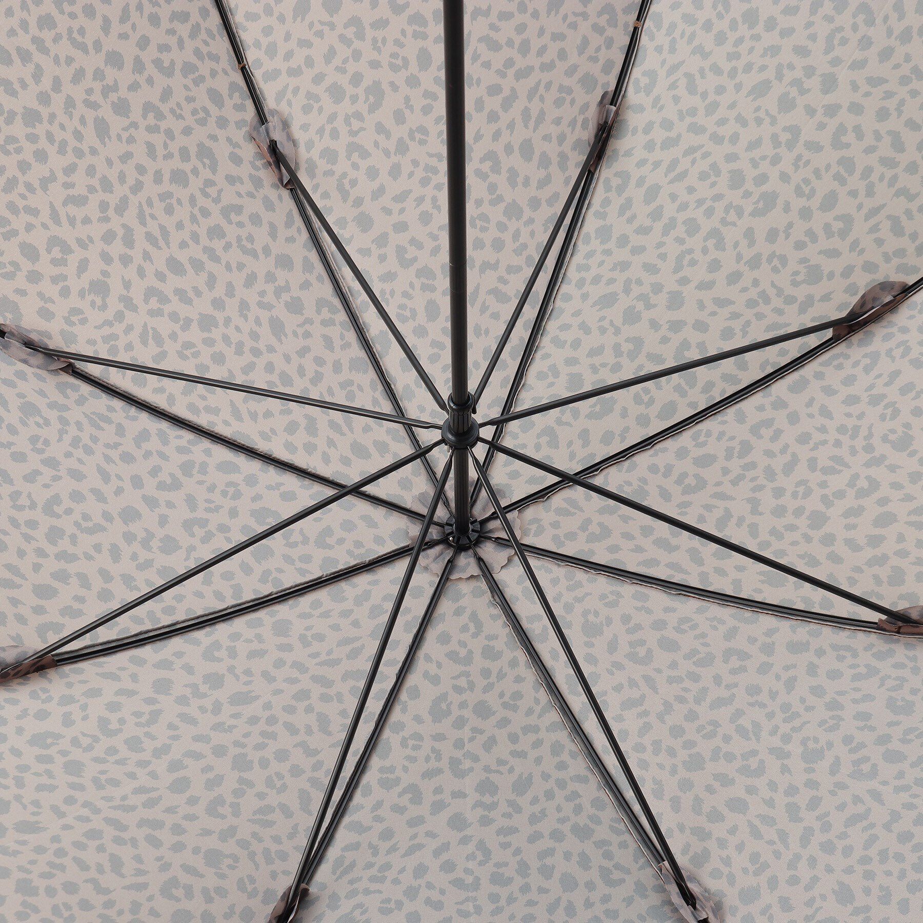 SHOO･LA･RUE「【長傘/晴雨兼用】because レオパード柄アンブレラ」|傘|
