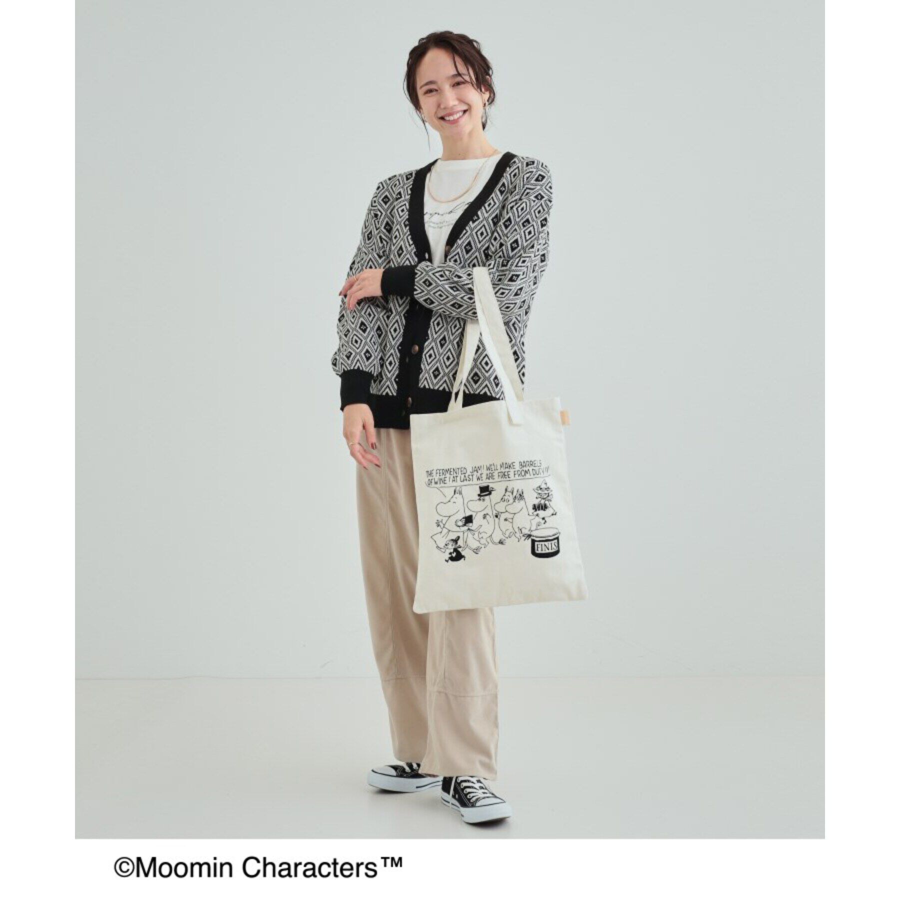 SHOO･LA･RUE「【ムーミン】コラボ トートバッグ」|トートバッグ|