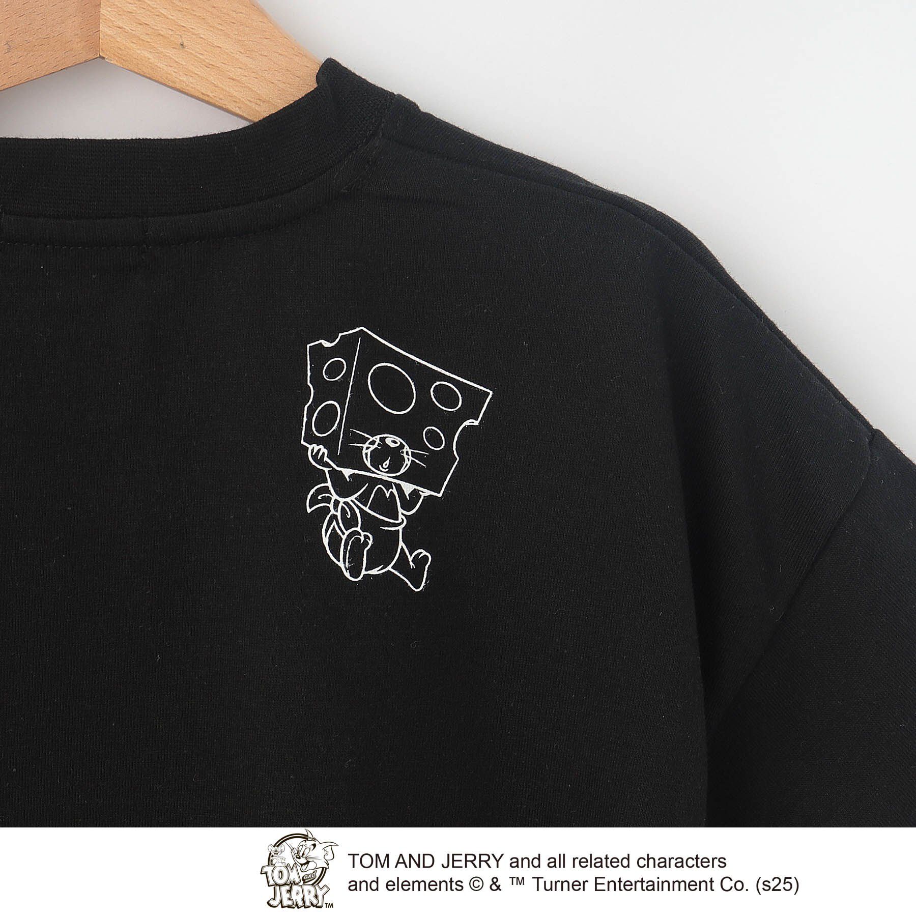 SHOO･LA･RUE「【TOM and JERRY】ひんやりラクガキTシャツ」|Tシャツ・カットソー|