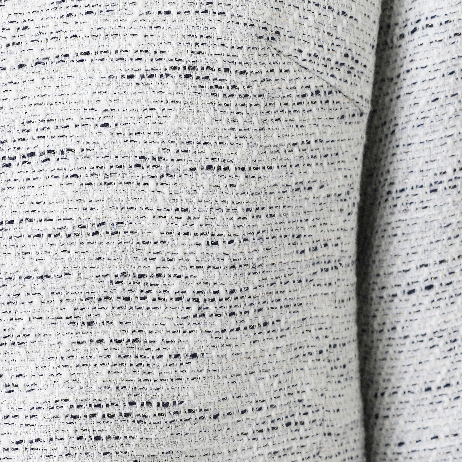 Dessin「【入卒／セレモニー／セットアップ可能】ツイードクルーネックジャケット」|ノーカラージャケット|