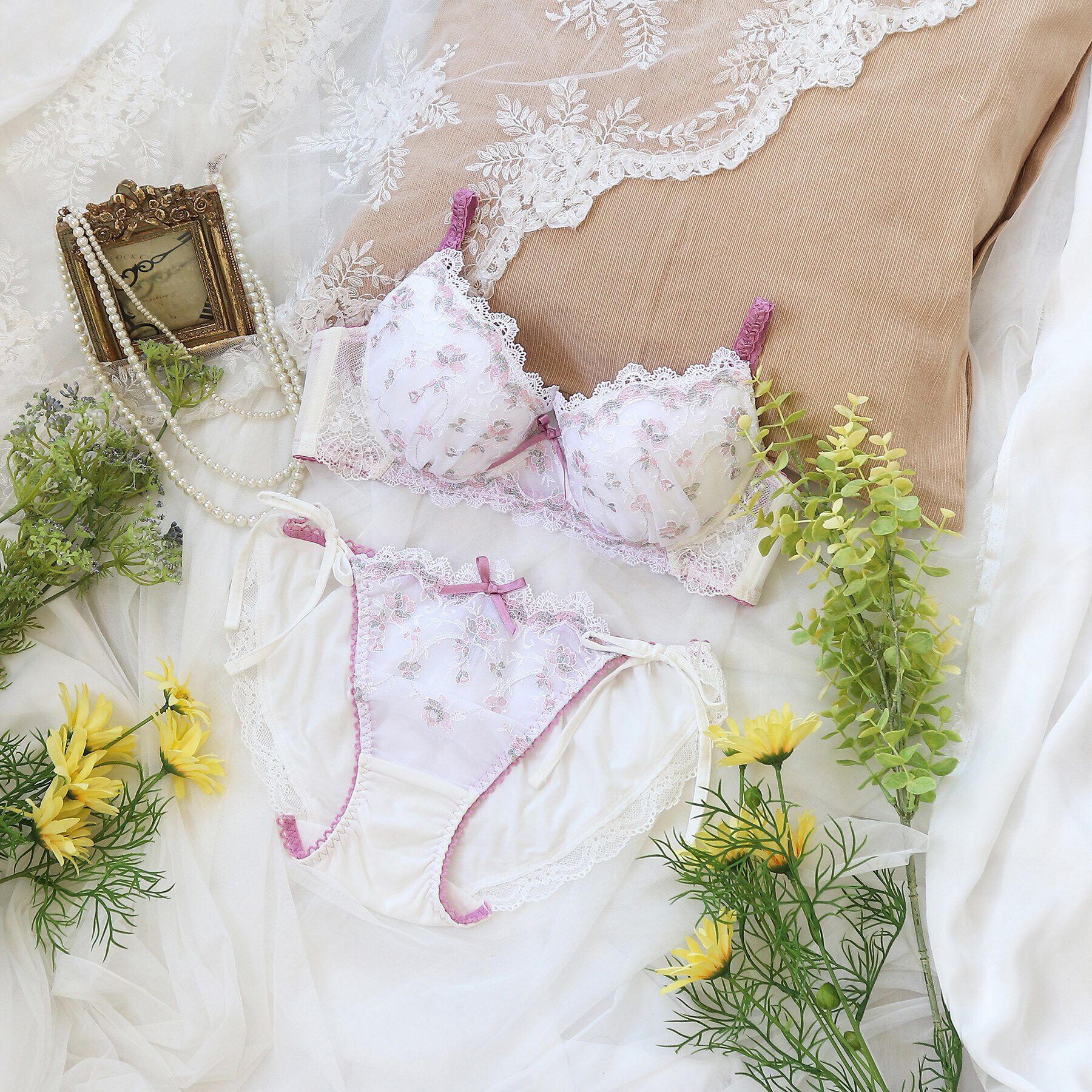 Risa Magli「アリッサ リボンショーツ」|インナー|