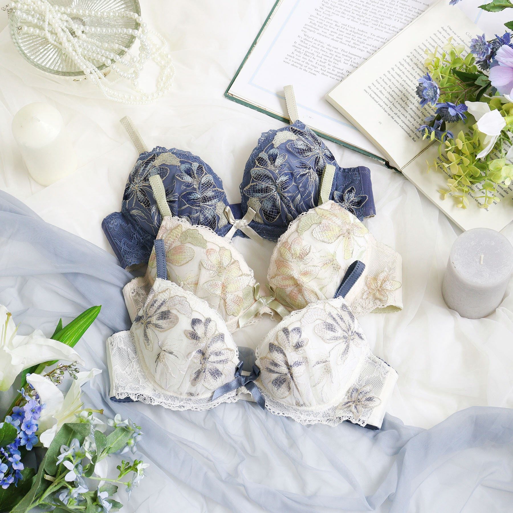 Risa Magli「イレーナ ブラジャー（B-D）＜リサマリ ミラクル谷間ブラ＞」|インナー|