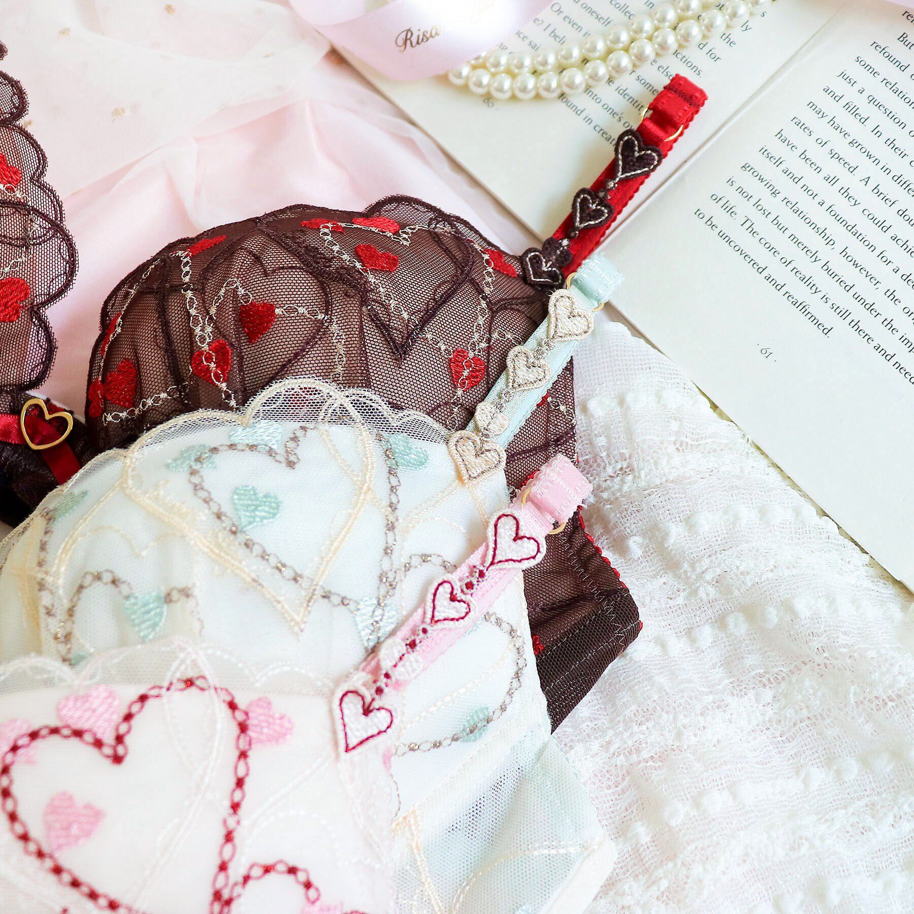 Risa Magli「ジアン ブラジャー（G-H）＜サイドすっきりタイプ＞」|インナー|