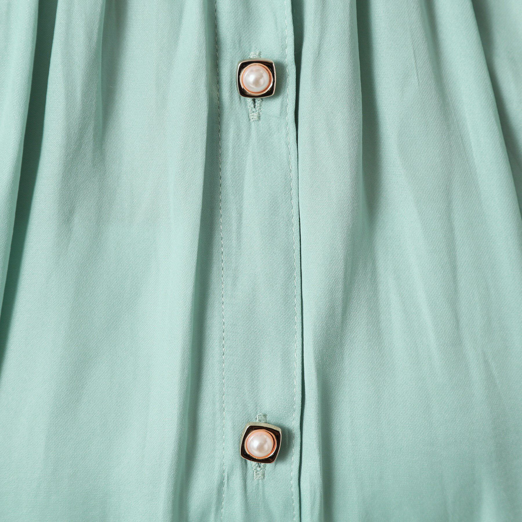 ITS&rsquo;DEMO「【手洗い可】ナイルサテン7分袖ブラウス」|シャツ・ブラウス|