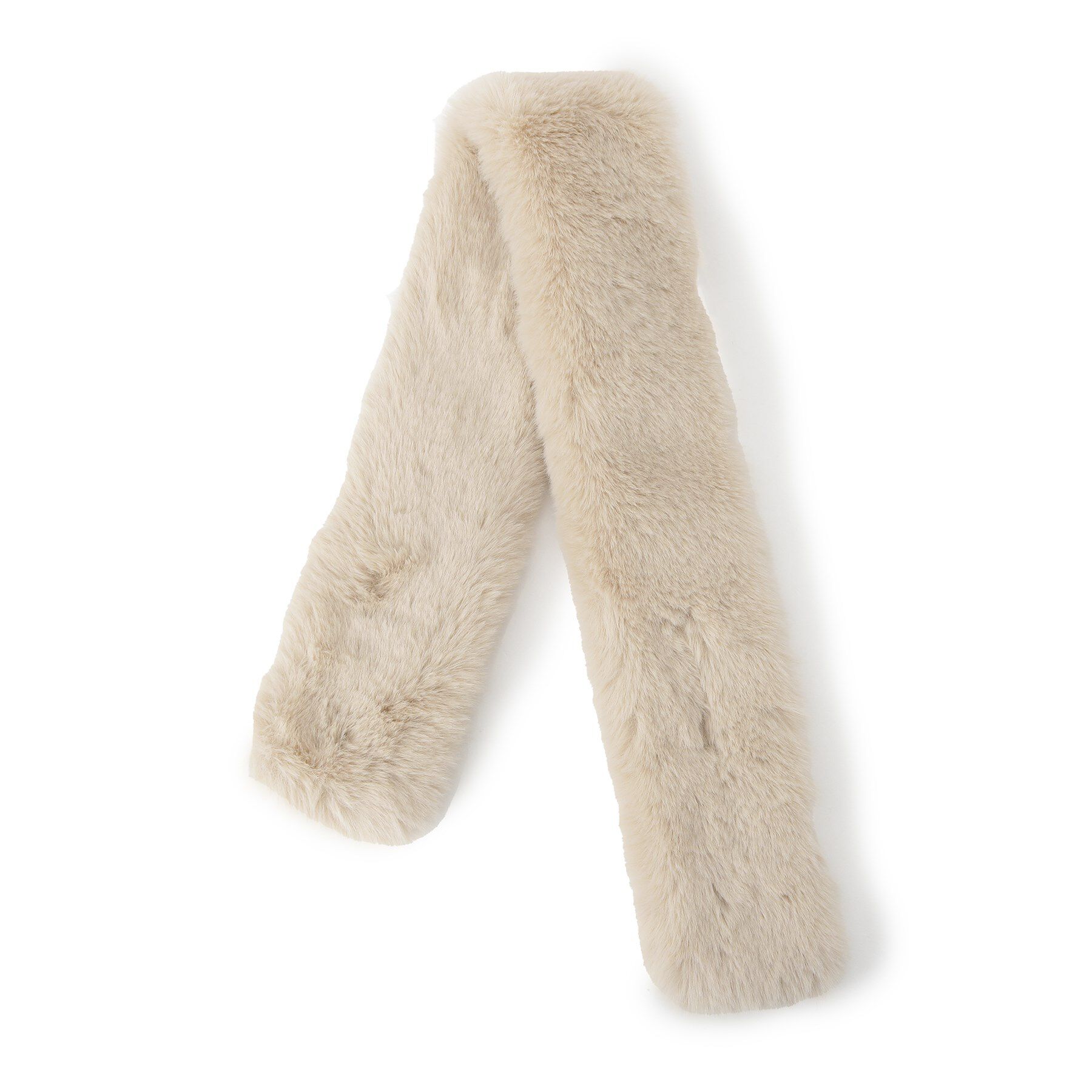 ITS&rsquo;DEMO「【6色展開】ミニファーマフラー」|ストール|