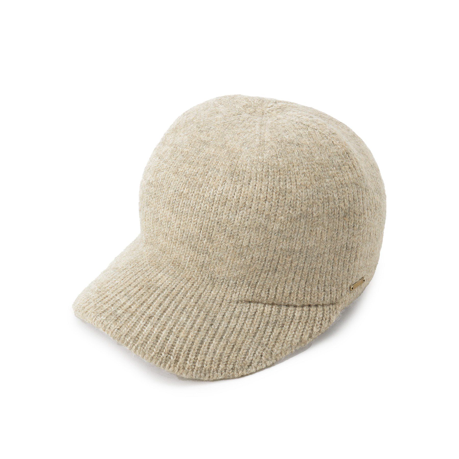 ITS&rsquo;DEMO「シンプルニットキャップ」|キャップ・キャスケット|ライトベージュ(05