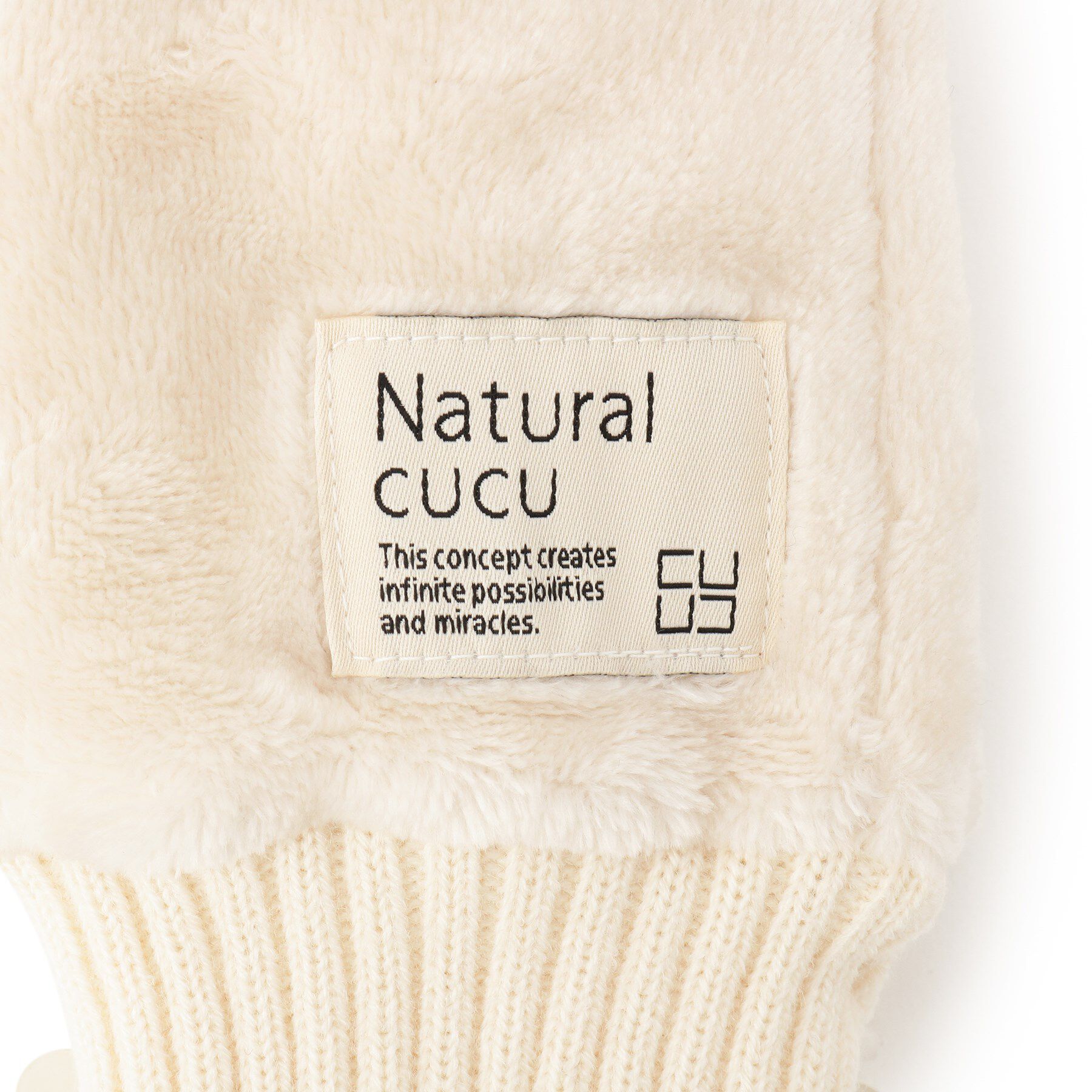 ITS&rsquo;DEMO「【手洗い可】ボアミトン」|手袋|