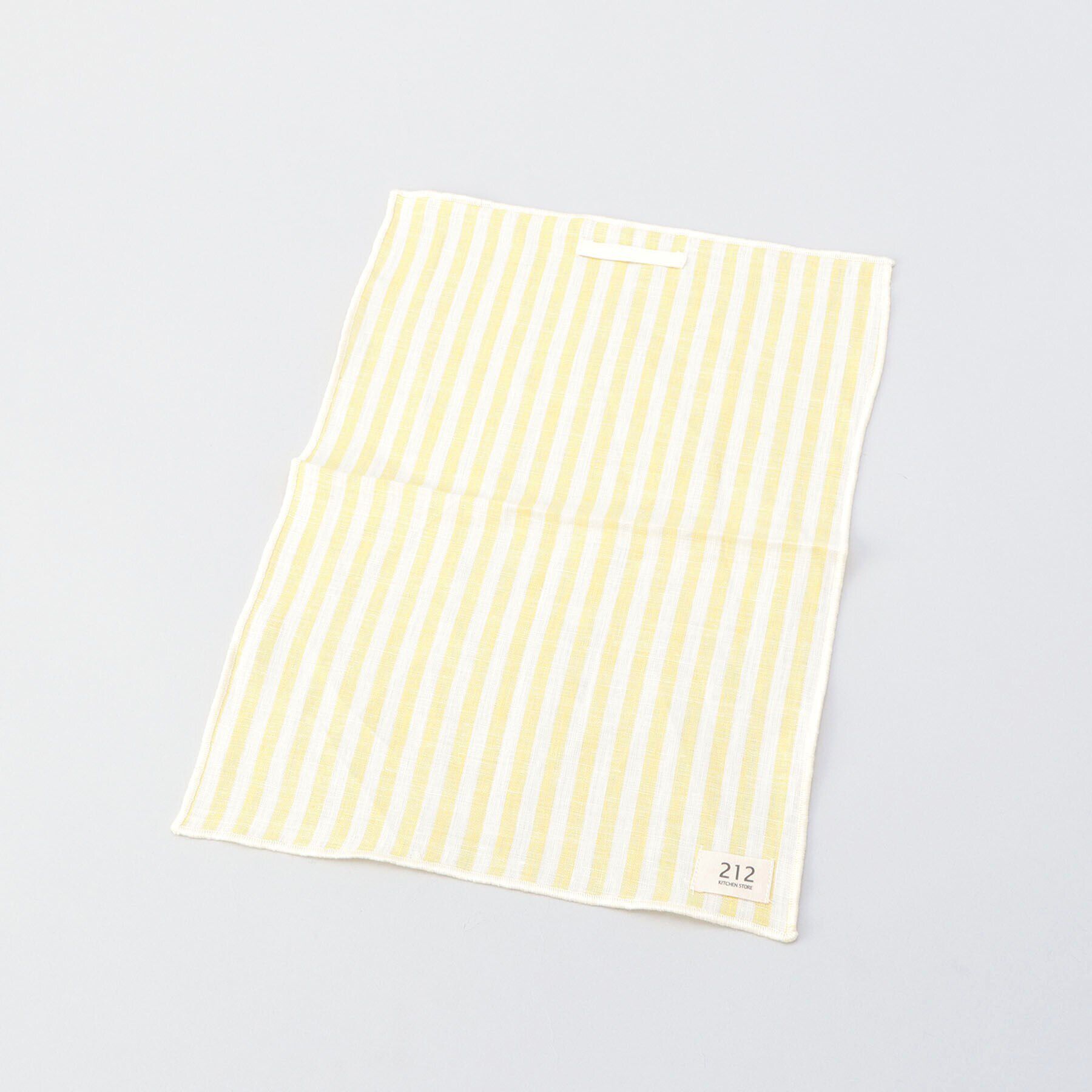 212 KITCHEN STORE「◆リネンストライプ キッチンクロスS WH&times;YE ＜212Kオリジナル ＞」|食器・キッチングッズ|その他