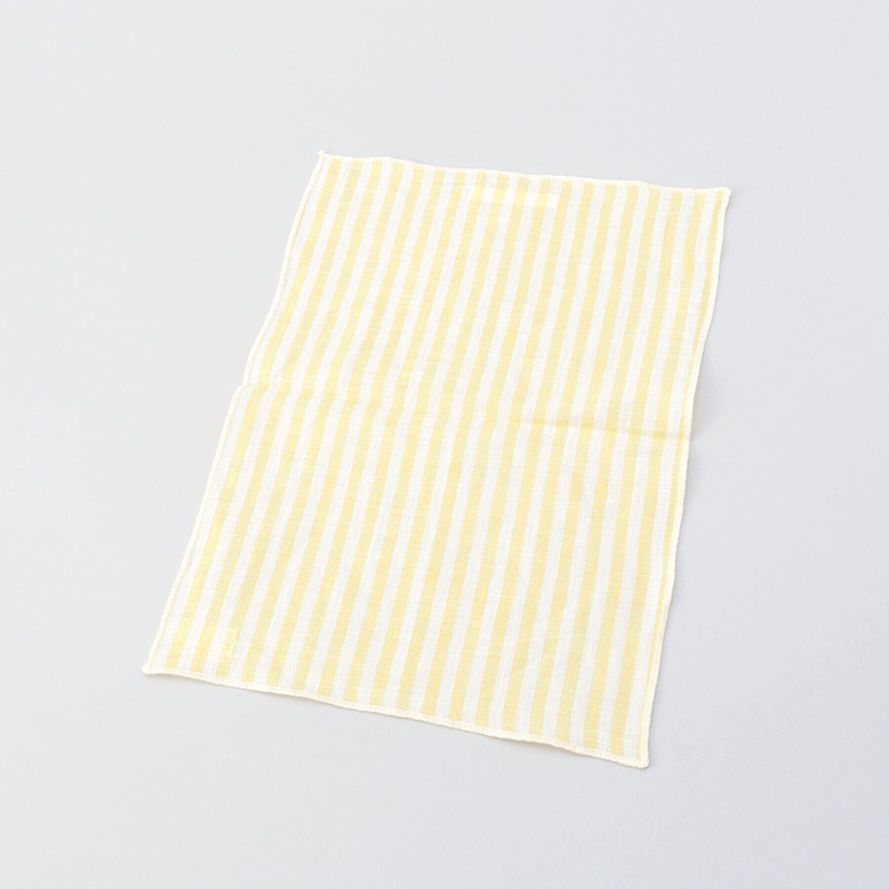 212 KITCHEN STORE「◆リネンストライプ キッチンクロスS WH&times;YE ＜212Kオリジナル ＞」|食器・キッチングッズ|
