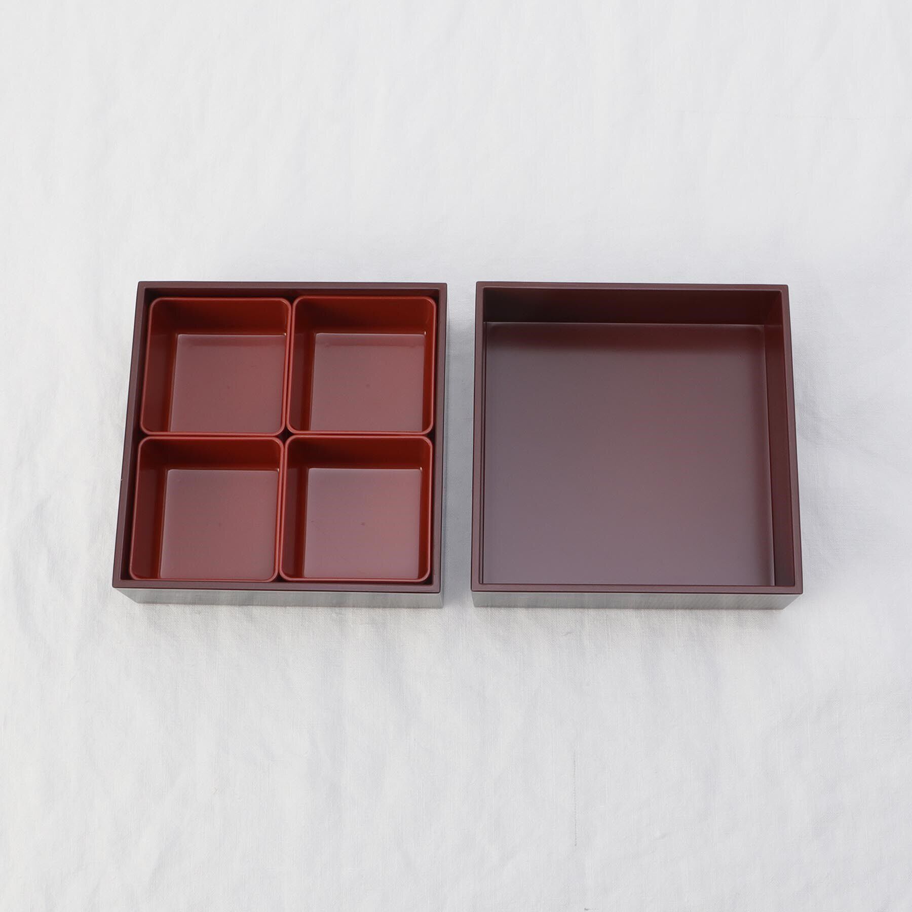 212 KITCHEN STORE「むすび 5.0寸 二段重（中子付) 黒」|食器・キッチングッズ|