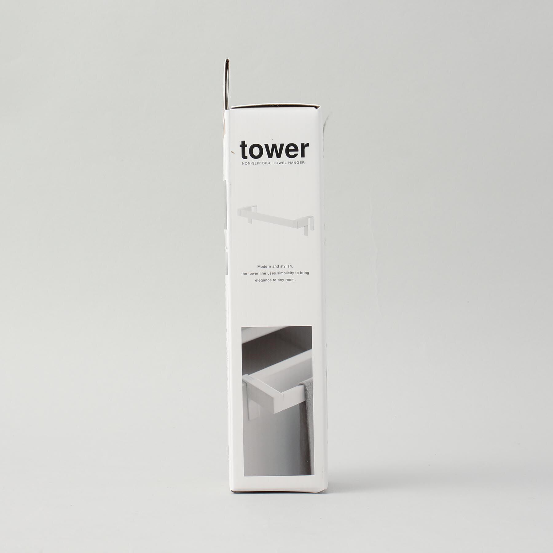 212 KITCHEN STORE「滑り落ち防止キッチンタオルハンガーバー WH 山崎実業 ＜tower タワー＞」|食器・キッチングッズ|